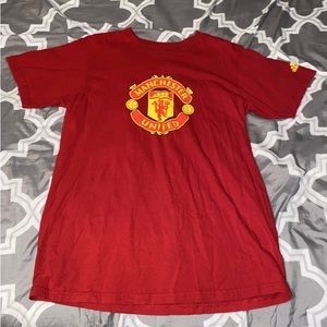 Manchester United Red Men T shirt Size M